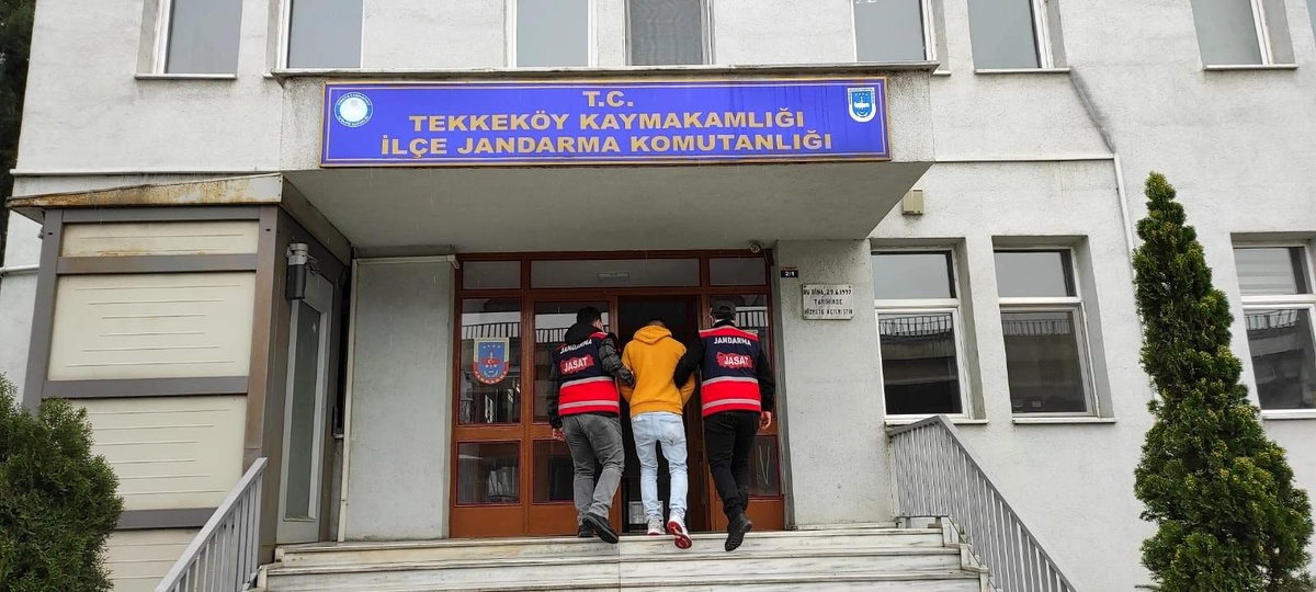 Hırsızlık şüphelisi jandarma takibinden kaçamadı