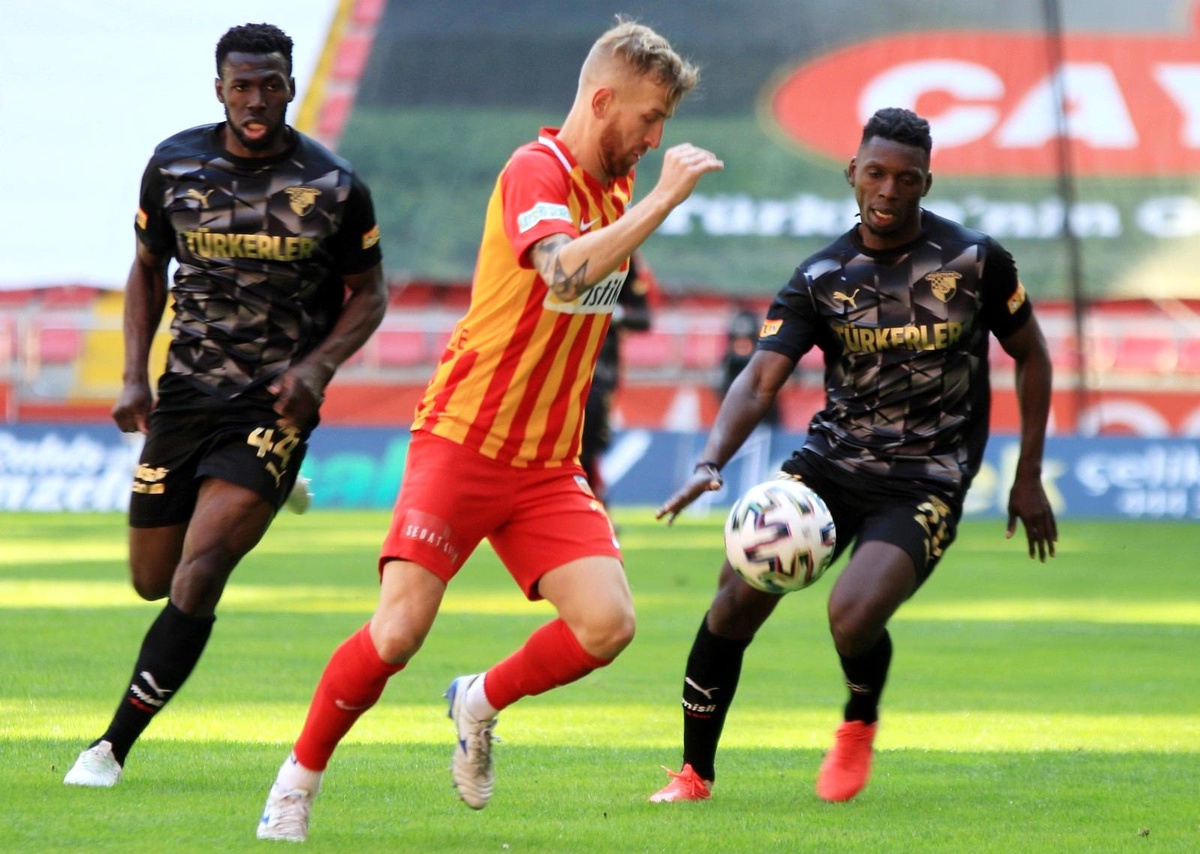 Son dakika: Kayserispor 3 maçtır kazanamıyor