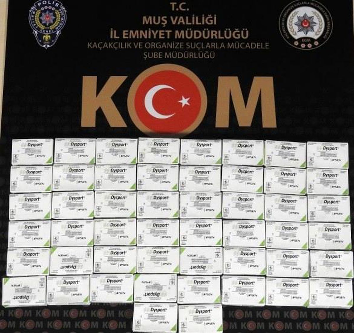 Son dakika haberi! Muş\'ta kaçak botoks serumu ele geçirildi