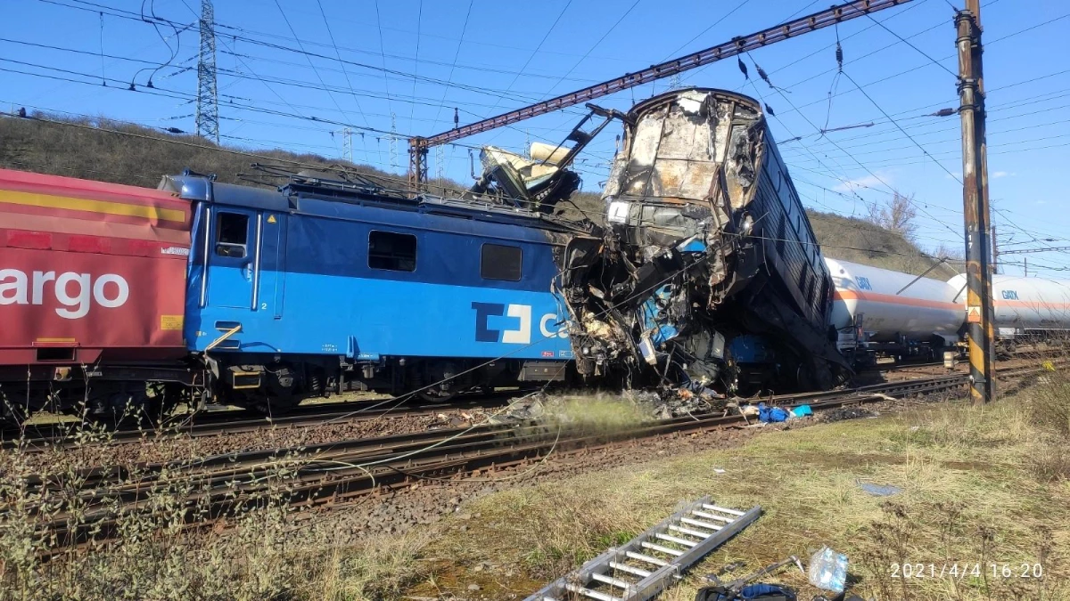 Çekya\'da tren kazası: 1 ölü