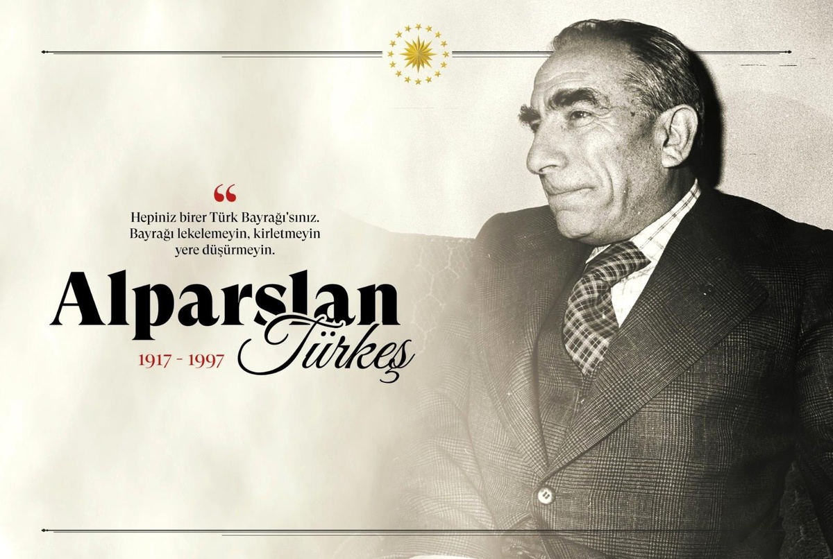 Son dakika haberi... Cumhurbaşkanı Erdoğan, vefatının 24\'üncü yılında Alparslan Türkeş\'i andı