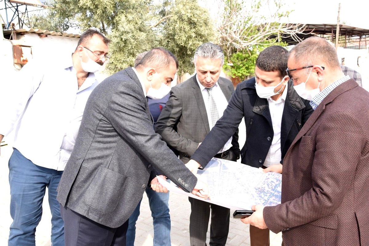 Genel Müdür Aslay, Saruhanlı\'da incelemelerde bulundu