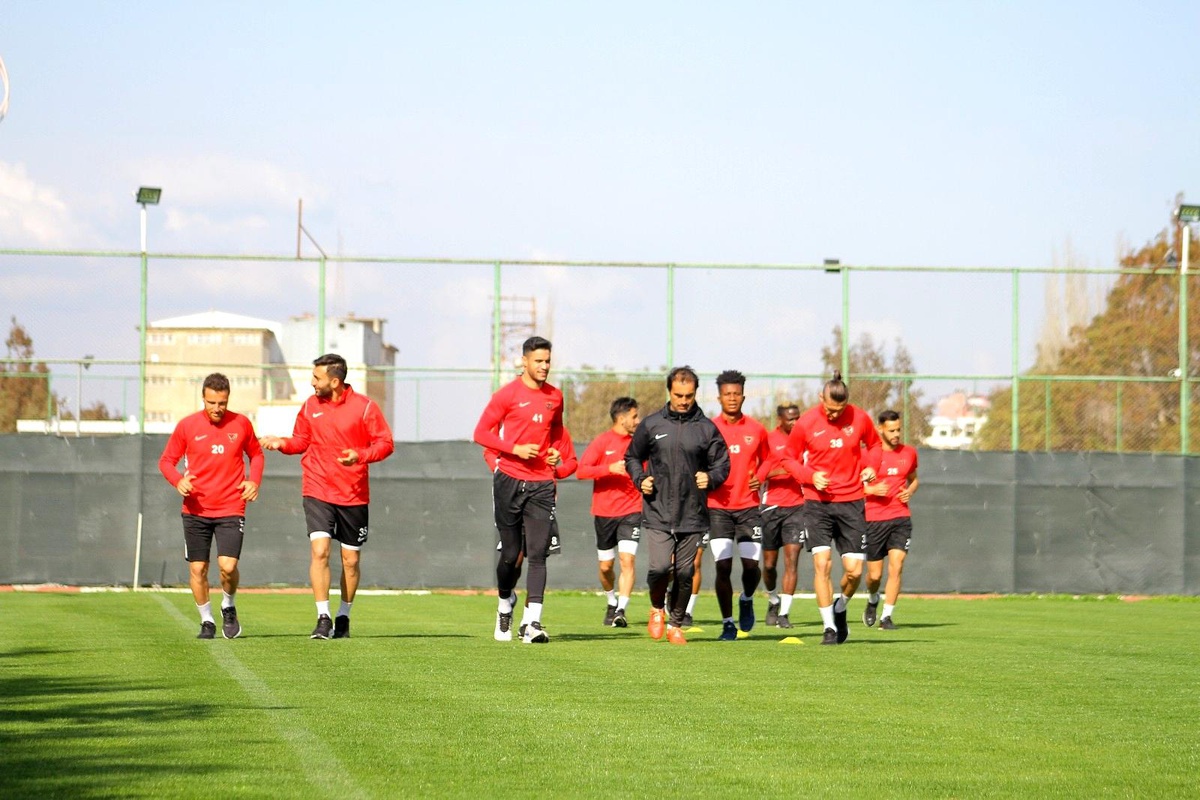 Hatayspor, Fatih Karagümrük maçı hazırlıklarına başladı