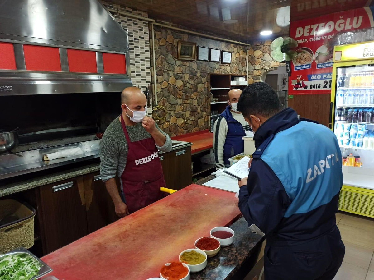 Adıyaman\'da korona virüs denetimleri sürüyor