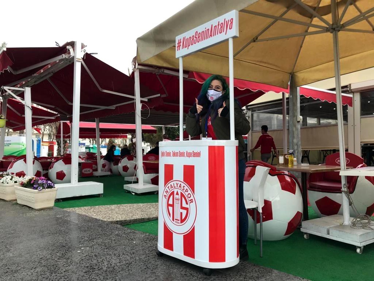 Antalyaspor Kulübünün bayrak kampanyası sürüyor
