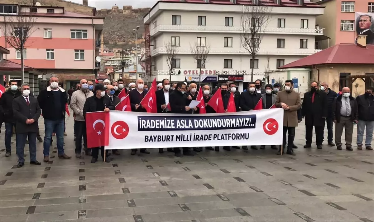 Bayburt Milli İrade Platformu, emekli amirallerin bildirisini reddetti