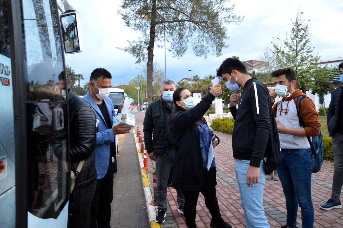 Belediyeden MSB sınavına ücretsiz ulaşım desteği