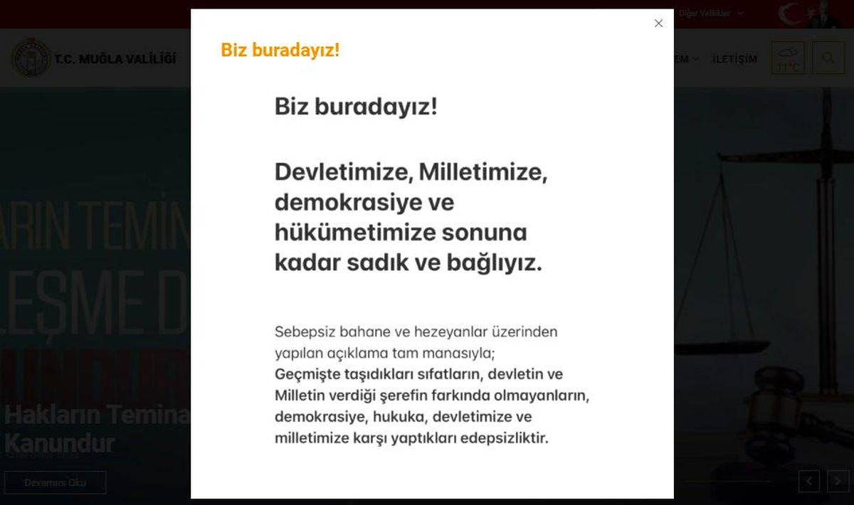 Muğla Valiliği\'nden emekli amirallerin bildirisine tepki
