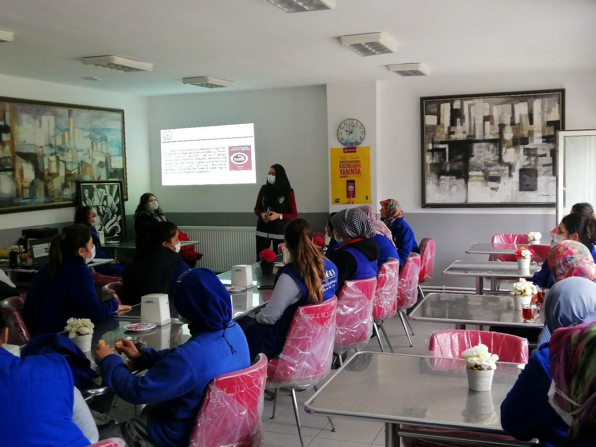 Son dakika! 30 bayan KADES uygulaması hakkında bilgi verildi