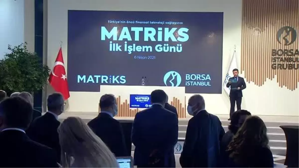 Borsa İstanbul\'da gong Matriks için çaldı