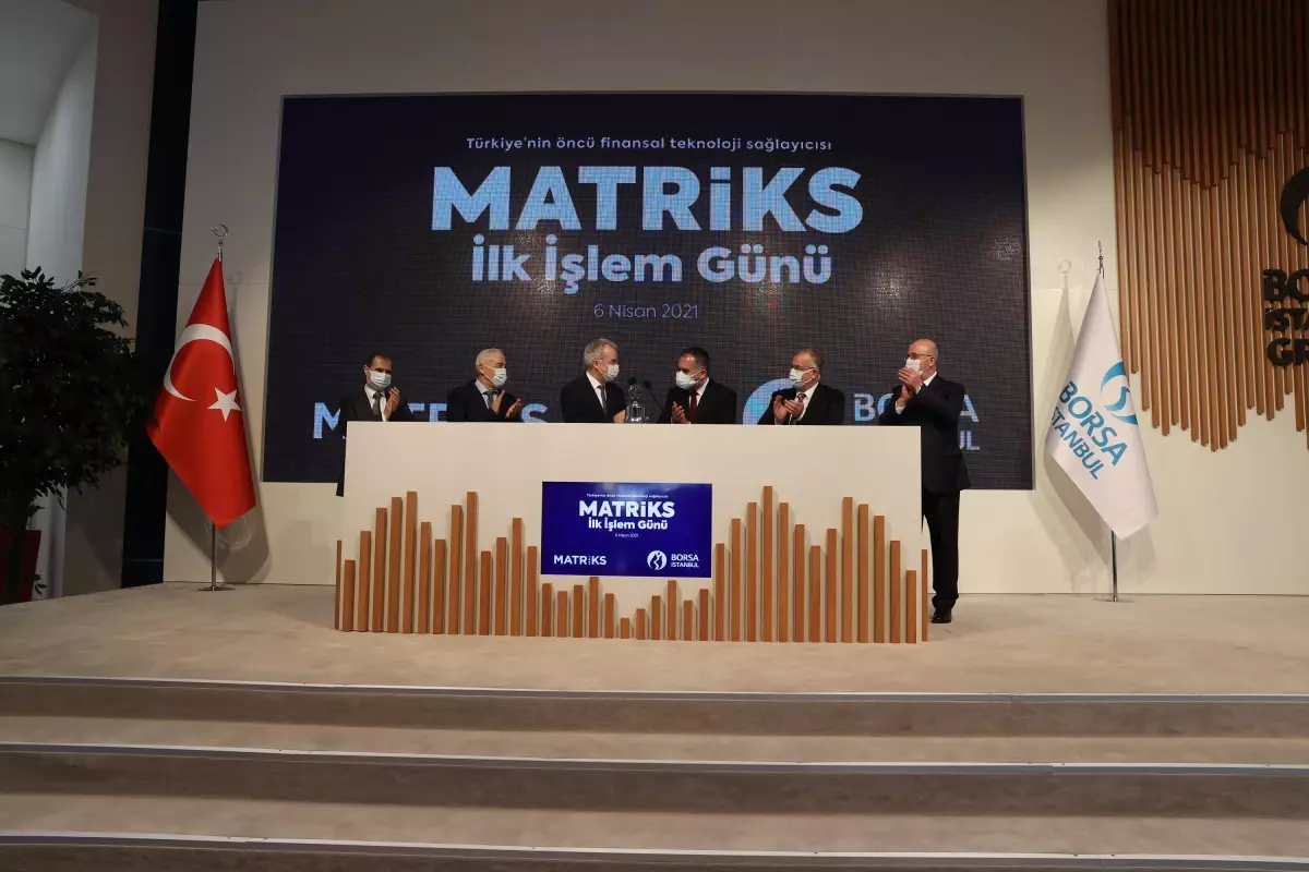 Borsa İstanbul\'da gong Matriks için çaldı