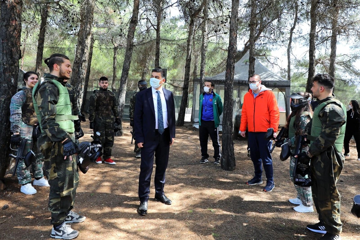 Doğa da spor günleri gençlerden büyük ilgi gördü