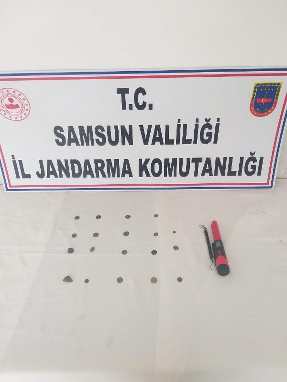 Evinden 19 sikke çıktı, gözaltına alındı
