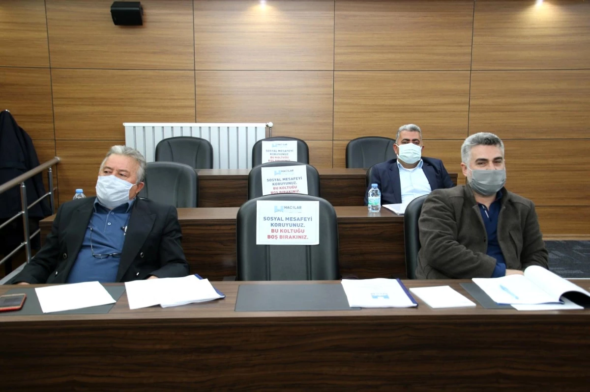 Hacılar Belediyesi Nisan ayı Meclis Toplantısı yapıldı