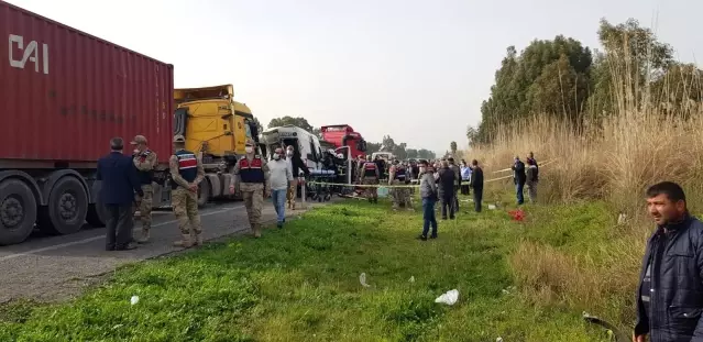 Hatay'da zincirleme kaza: 7 yaralı Hatay'da zincirleme kaza: 7 yaralı