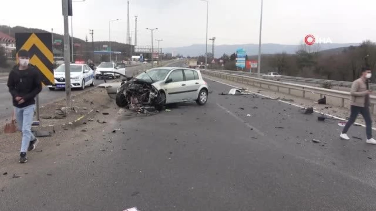 Son dakika haberi | İki aracın çarpıştığı feci kazada: 1 ölü, 3 yaralı