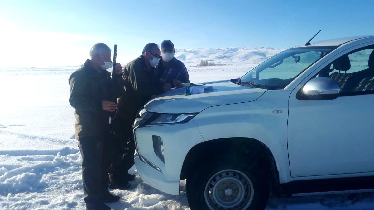 Kayseri\'de av sezonunda yasa dışı avlanan 157 kişi hakkında yasal işlem yapıldı