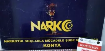 Konya'da 952 uyuşturucu hap ele geçirildi: 1 gözaltı