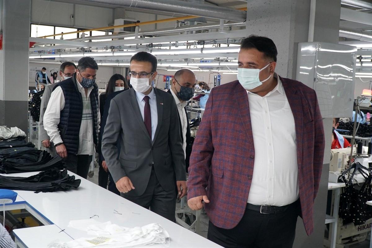 Milletvekili Kaya Osmancık OSB\'yi ziyaret etti