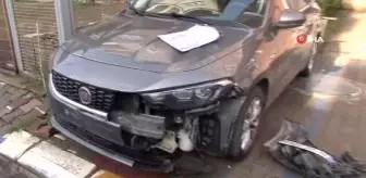 Sancaktepe'de seyir halindeyken bayılan kamyon sürücüsü 5 aracı biçti