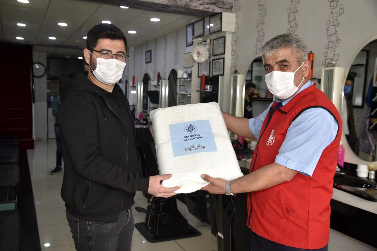 Selçuklu Belediyesi esnafa desteğini sürdürüyor