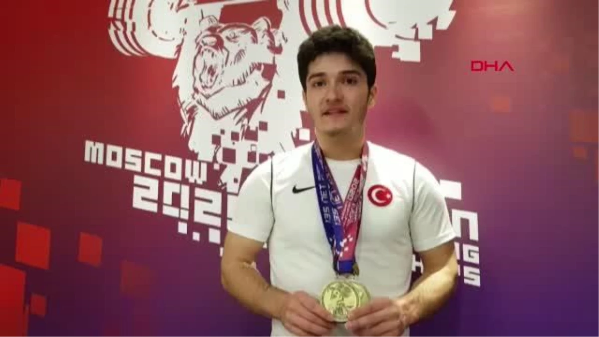 SPOR Avrupa Şampiyonu milli halterci Özbek: Umarım Japonya\'da İstiklal Marşı\'nı okuturum