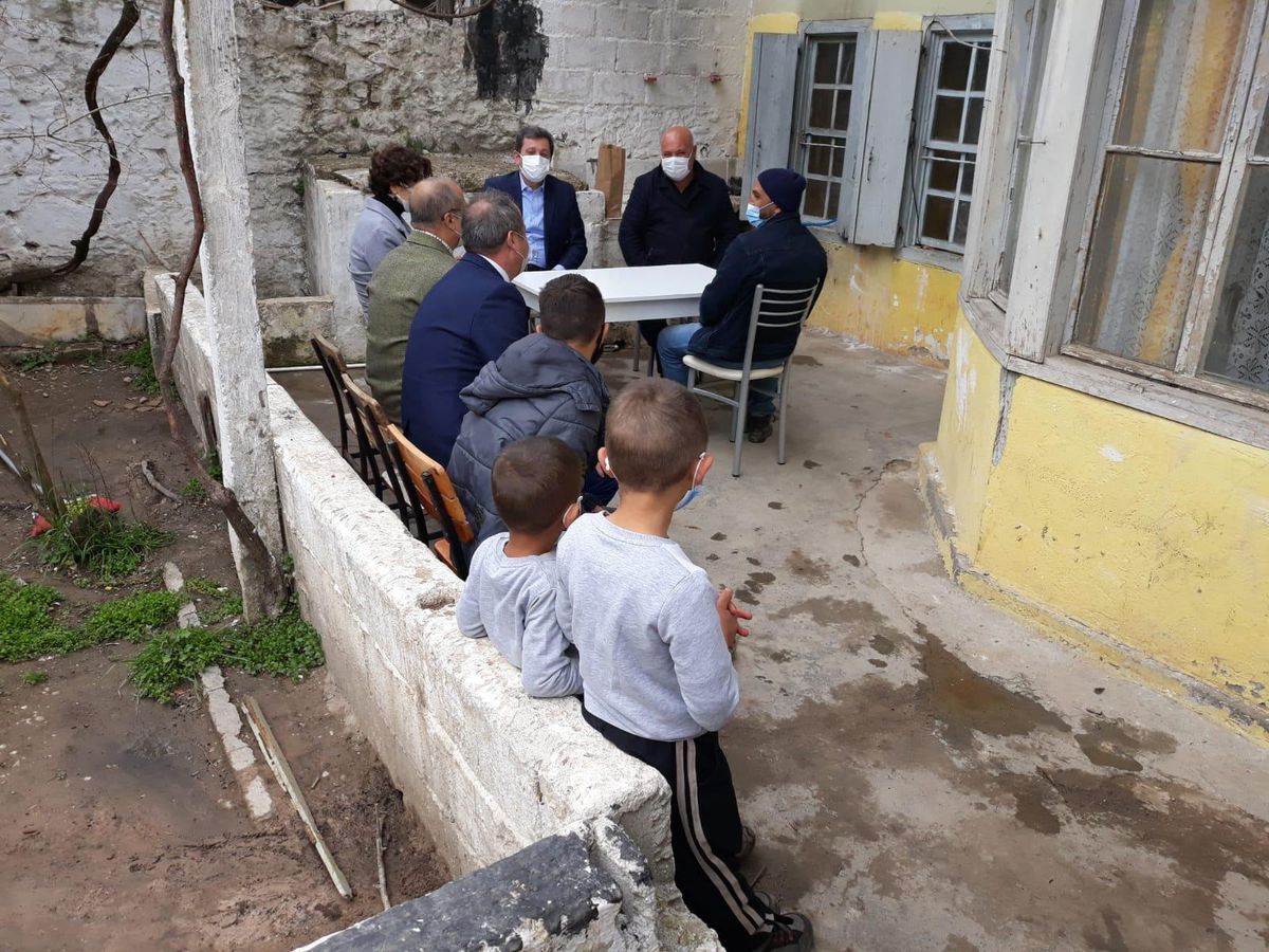 Vali Orhan Tavlı, hane ziyaretlerine devam ediyor