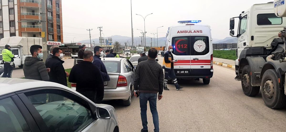 Zincirleme kazada 1 kişi yaralandı