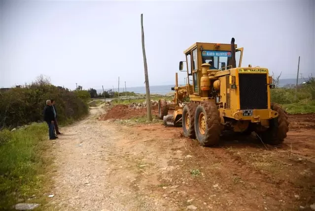 Alanya'nın Demirtaş ve Keşefli mahallerine yeni yol