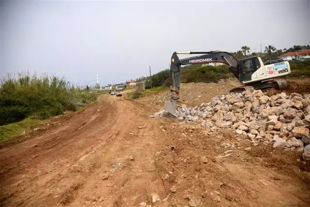 Alanya'nın Demirtaş ve Keşefli mahallerine yeni yol