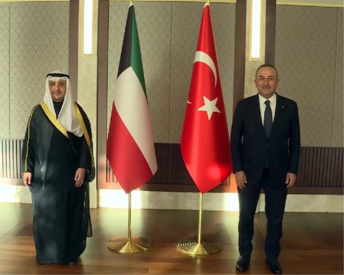 Son dakika politika: Dışişleri Bakanı Çavuşoğlu, Kuveyt Dışişleri Bakanı El-Sabah ile görüştü