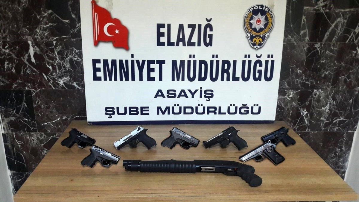 Elazığ\'da asayiş ve şok uygulamalarla yakalanan 38 şüpheli tutuklandı