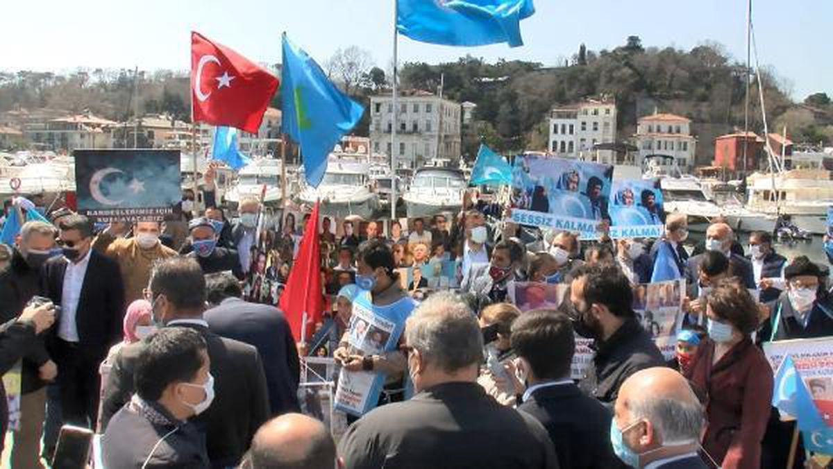 İYİ Parti İstanbul İl Başkanı Kavuncu\'dan, Uygur Türkleri\'ne destek ziyareti
