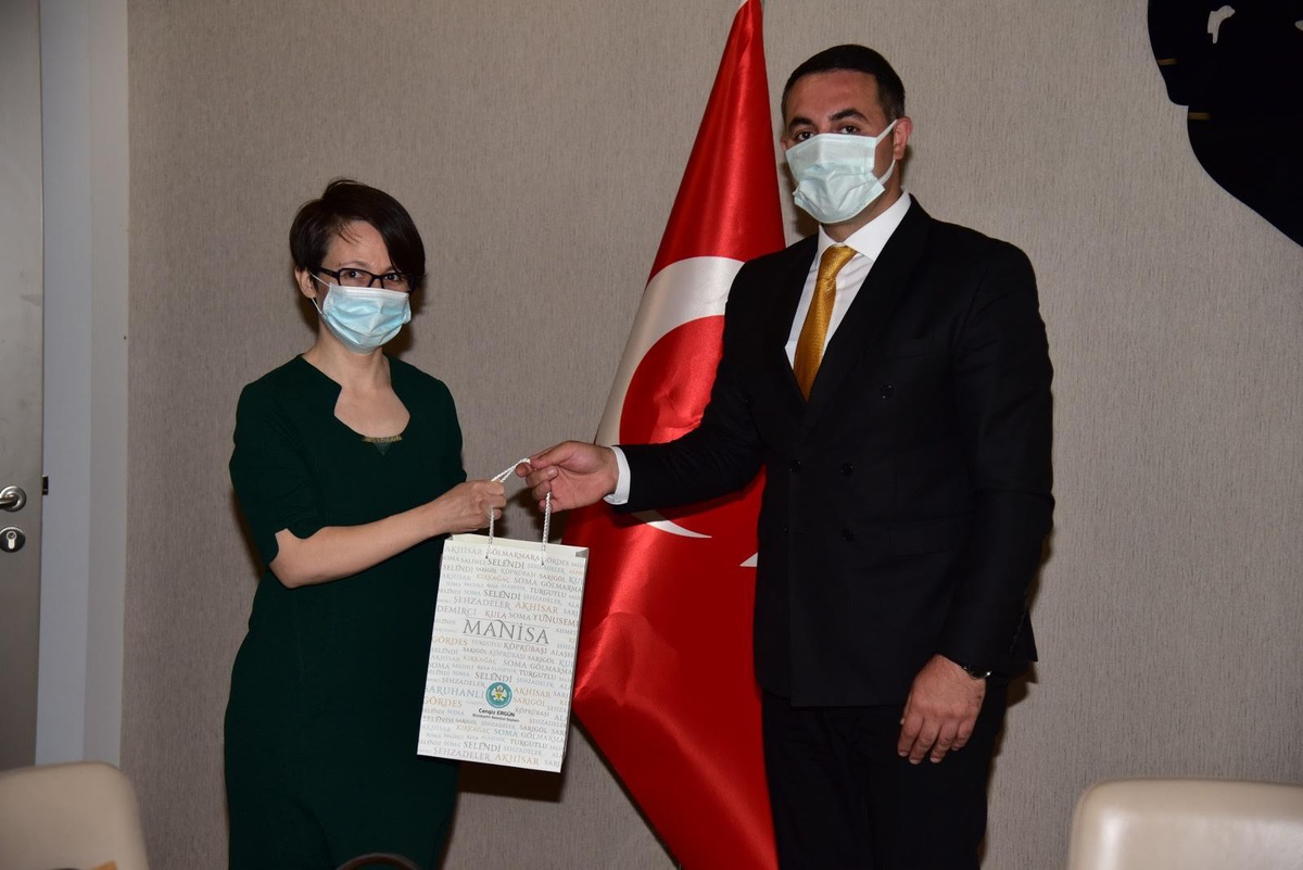 İzmir Çevre Mühendislerinden Büyükşehir\'e ziyaret