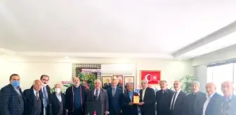 Muhtar Derneklerinden Gönültaş'a hayırlı olsun ziyareti