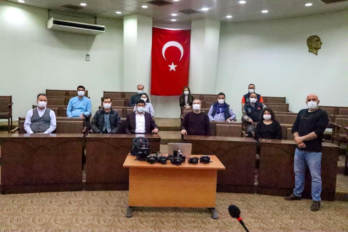 Nazilli Belediyesi basın personeline fotoğrafçılık eğitimi
