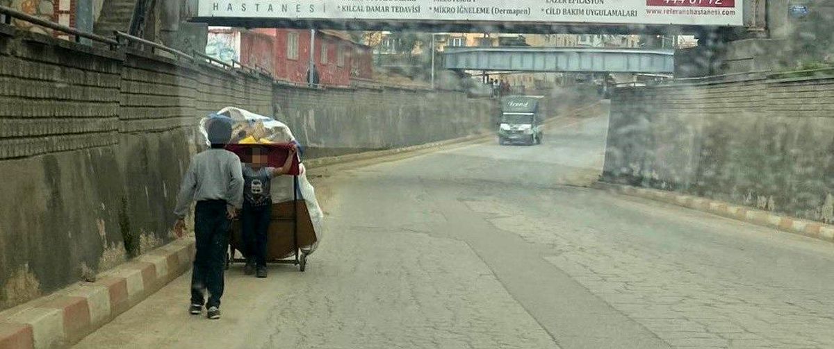 Nazilli\'de 6 yabancı uyruklu çocuk sokaktan kurtarıldı