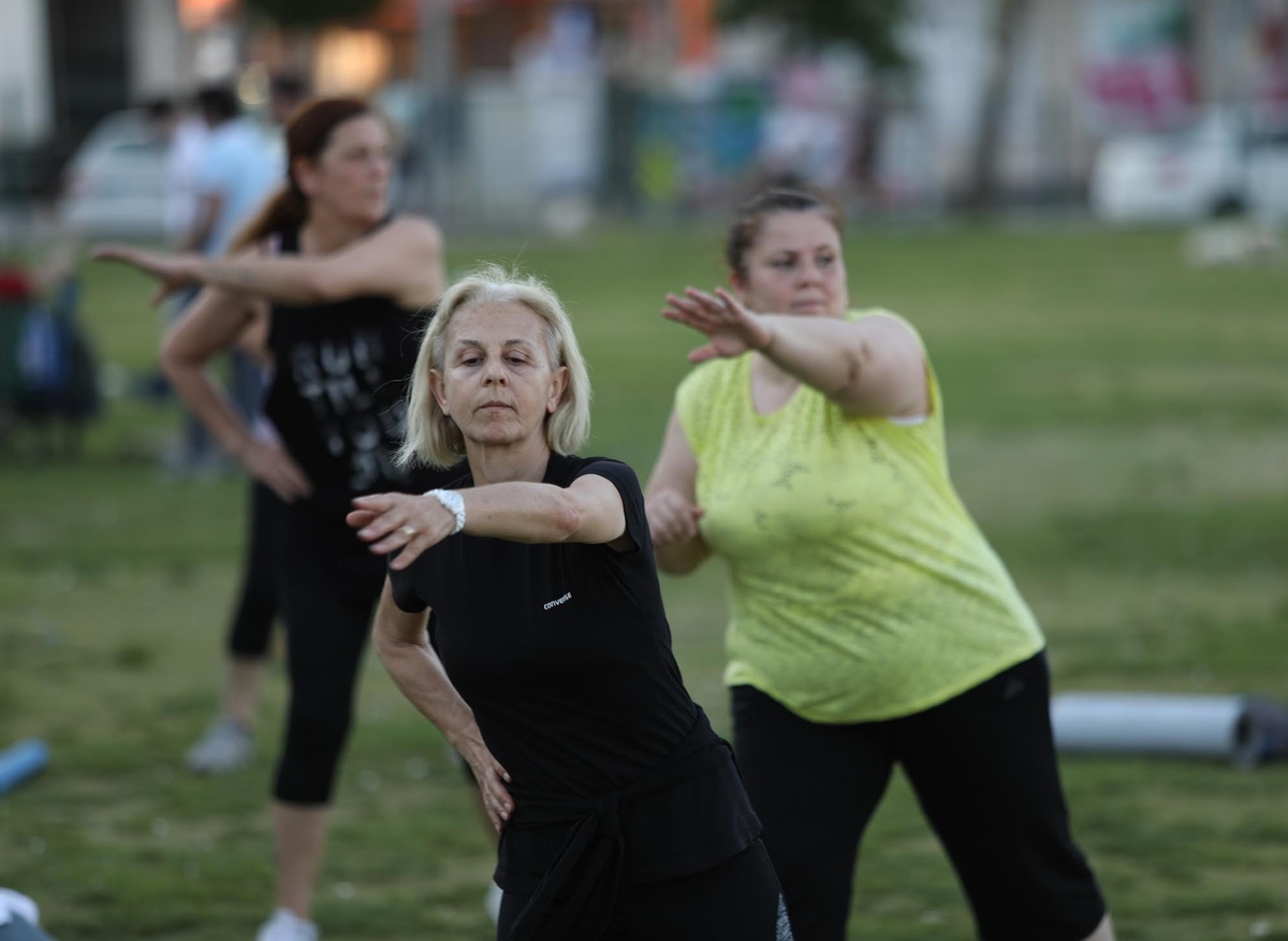 Sağlık için spor yapacaklar!