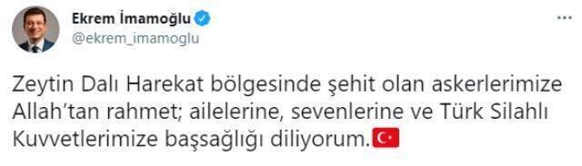 Son Dakika: Zeytin Dalı Harekatı bölgesindeki terör saldırısında 2 askerimiz şehit oldu Son Dakika: Zeytin Dalı Harekatı bölgesindeki terör saldırısında 2 askerimiz şehit oldu