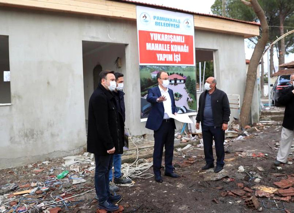 Yukarışamlı Mahalle Konağı hizmete hazır