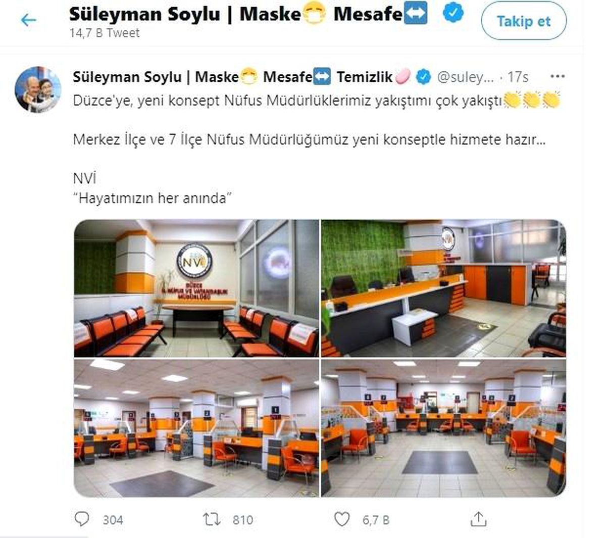 Bakan Soylu "Düzce\'ye çok yakıştı" dedi