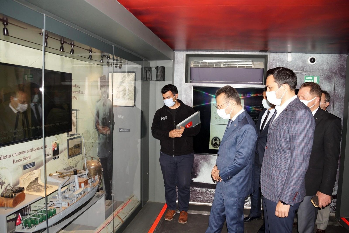 Çanakkale Savaşları Mobil Müzesi Aydın\'a geldi