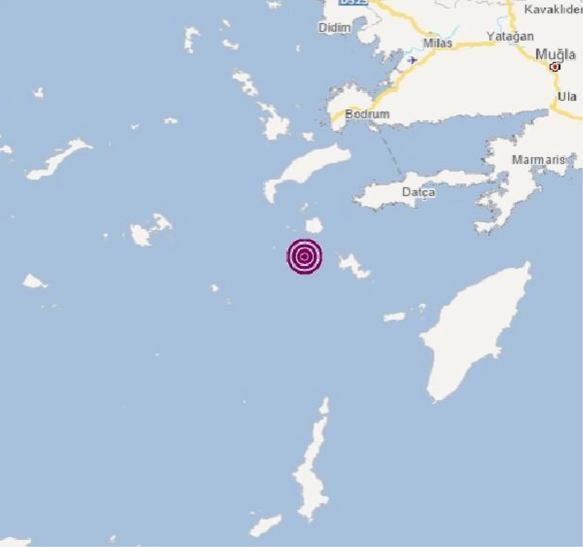 Datça ilçesi gece boyunca Ege Denizindeki depremlerle sallandı (2)- Yeniden