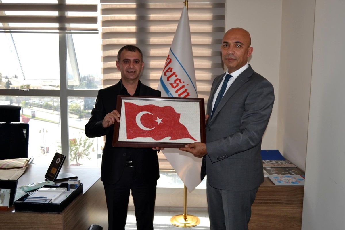 Emniyet Müdürü Şahne, Mersin Times Gazetesinin kuruluş yıldönümünü kutladı