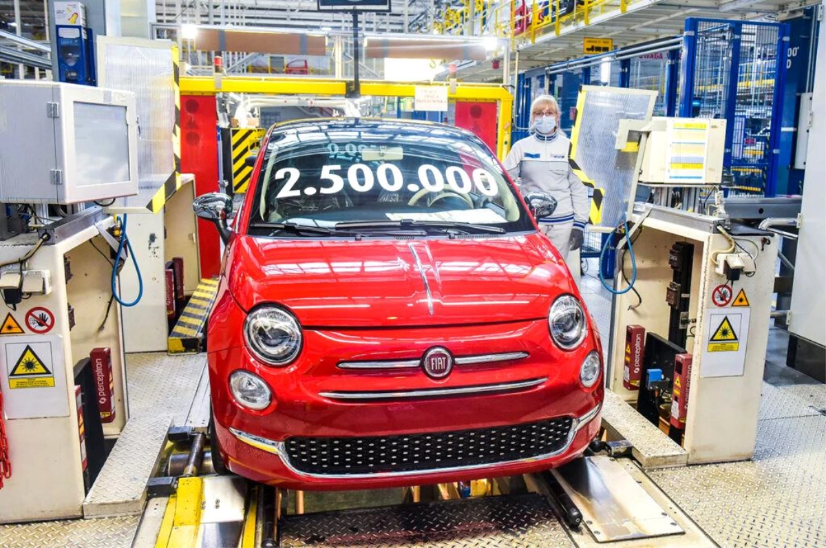 Fiat 500 2,5 milyon üretim adedine ulaştı