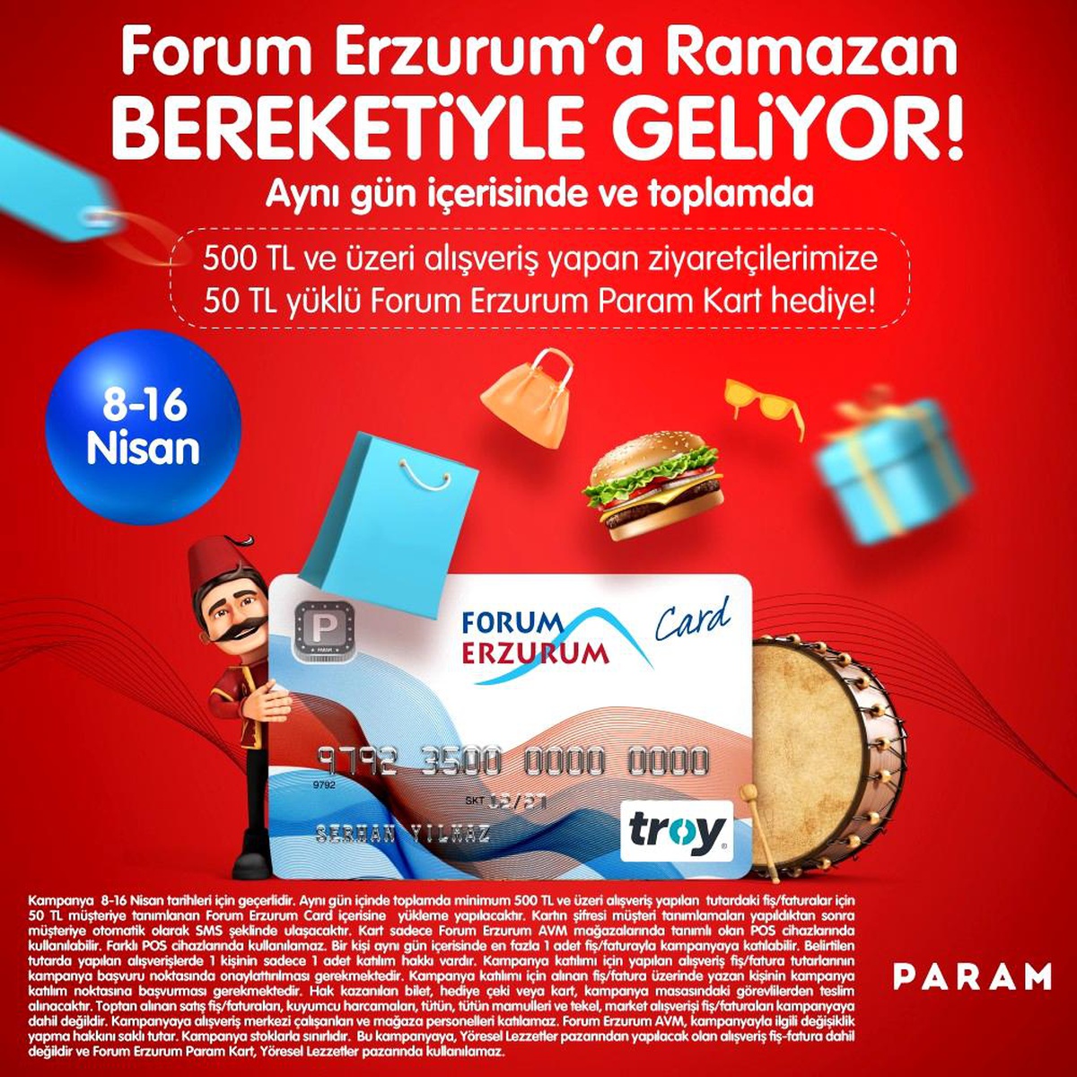 Forum Erzurum\'a Ramazan bereketi ile geliyor