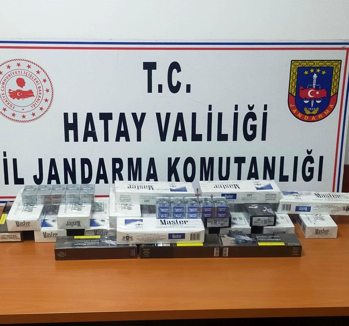 Hatay\'da 226 paket kaçak sigara ele geçirildi