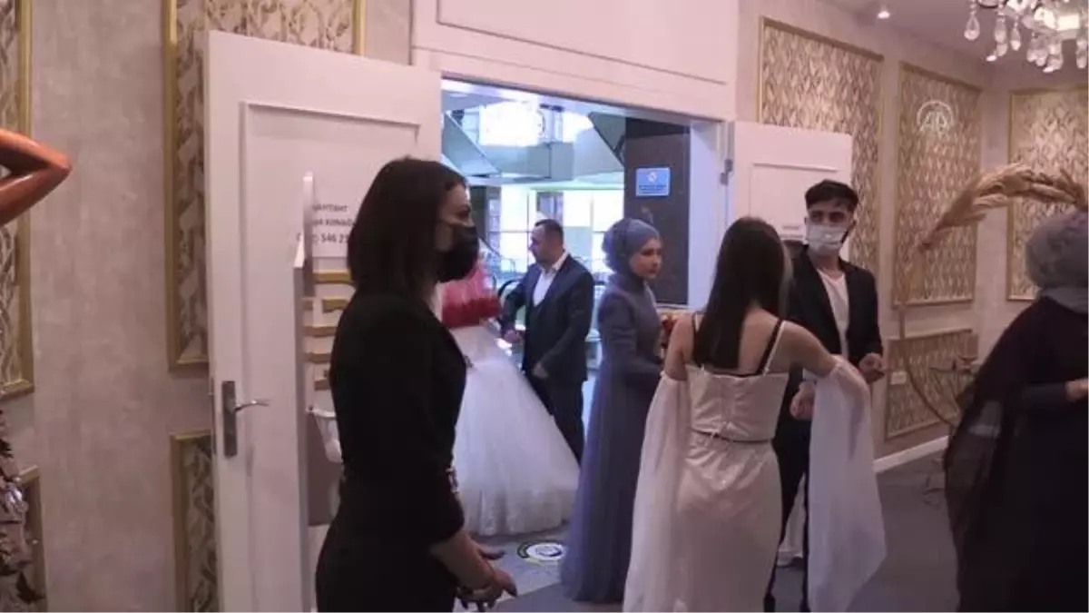 KIRIKKALE - KKTC\'de görevli asker, Kırıkkale\'deki düğününe "çevrim içi" katıldı