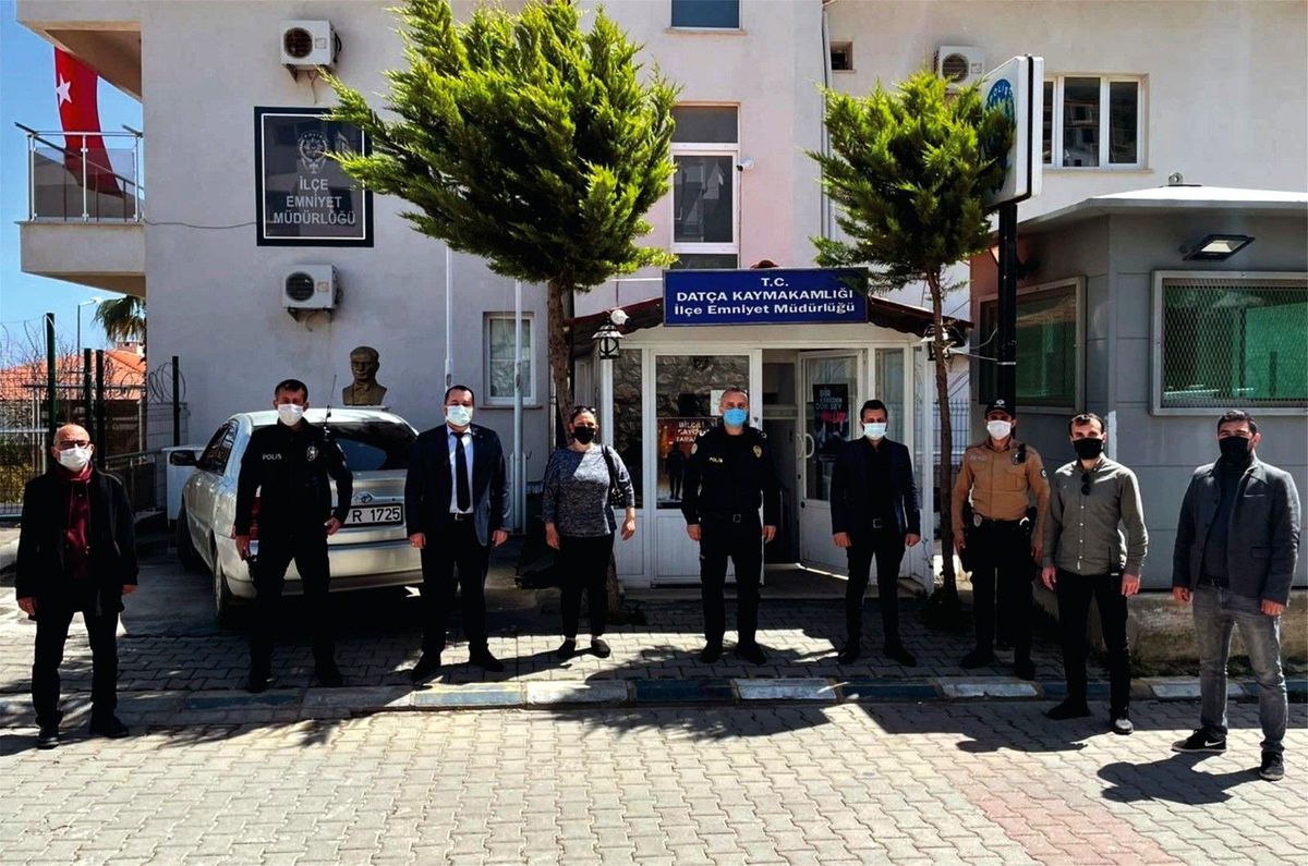 MHP Datça İlçe Yönetimi polislerin kuruluş yıldönümünü kutladı