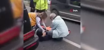 Milas'ta karşı şeride geçen otomobil dehşet saçtı: 3 yaralı